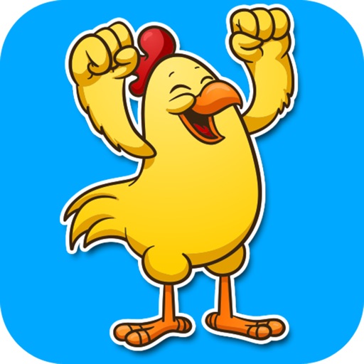 Cute Chicken Expressions Stickers icon
