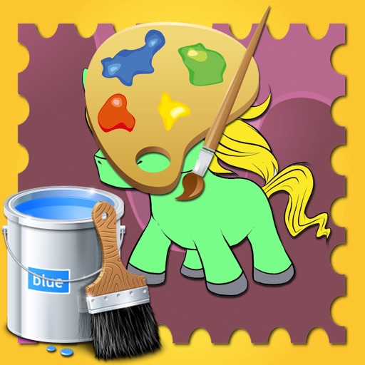 Draw Games Little Unicorn Version iOS App