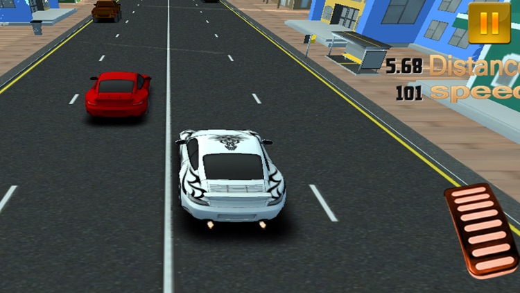 Fast Traffic Driving - Speed Racing in Car rush screenshot-4