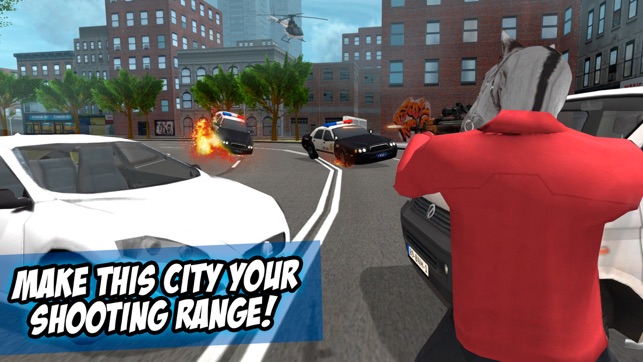 Crazy Crime City Shooter 3D(圖4)-速報App