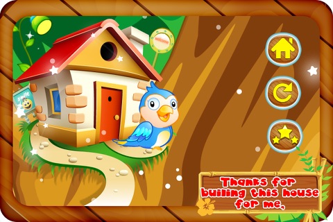 Build a Bird House – Make a tree home for little pet animal & decorate it screenshot 4