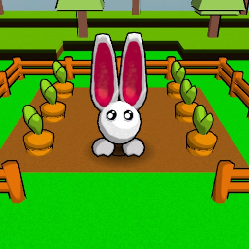 Rabbit 3D Icon
