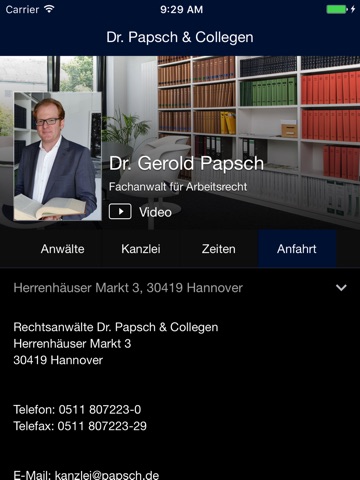 Rechtsanwälte Dr. Papsch & Collegen screenshot 4