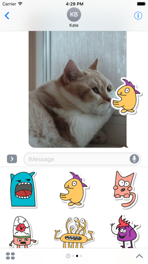 Monster Message Stickers(圖3)-速報App