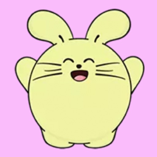 Fat Rabbit Sticker icon