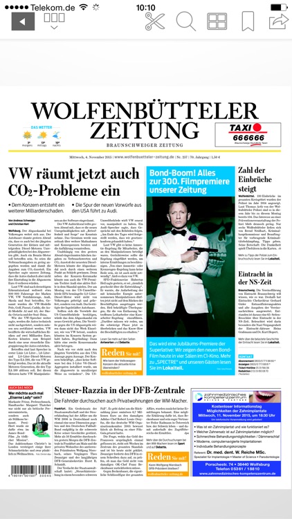 Wolfenbütteler Zeitung ePaper