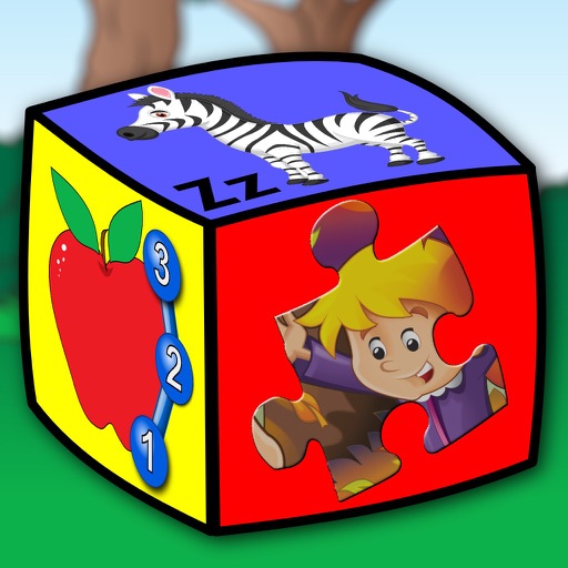 Preschool ABC Number and Letter Puzzle Game icon