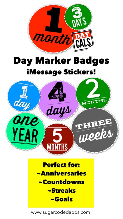 DayCals: Countdowns, Streaks, & Day Marker Badges