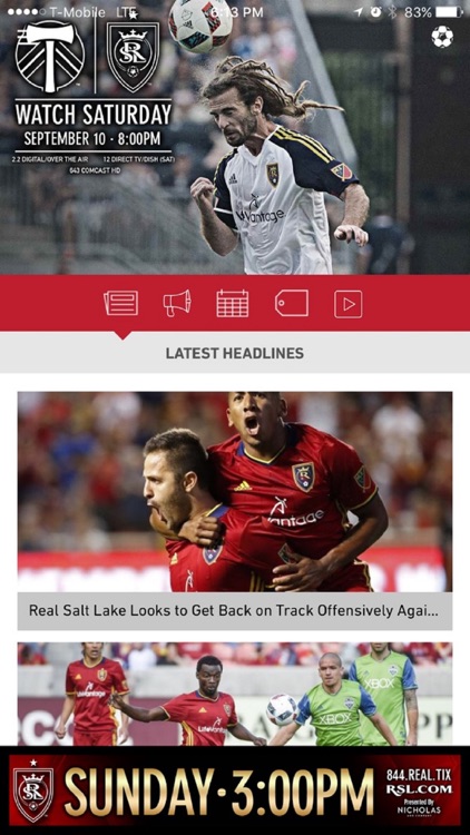 Real Salt Lake (Official Mobile App)