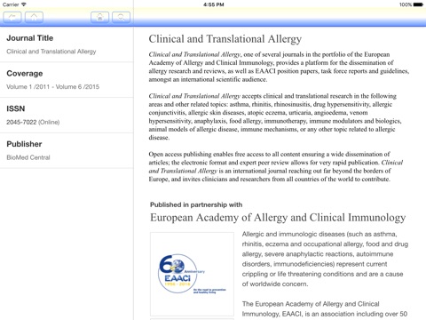 Clinical Translational Allergy screenshot 2