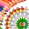 Christmas Mandala Coloring Book for kids &amp; adults