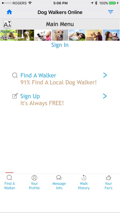 Dog Walker Online