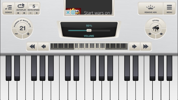Virtual Piano Keyboard