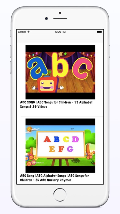 How to cancel & delete ABC Songs from iphone & ipad 1