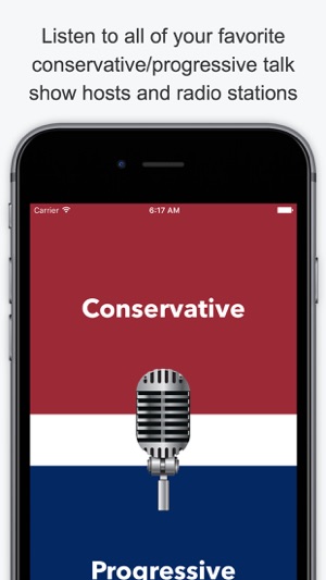 Political Talk Radio+ Conservative and Progressive(圖1)-速報App