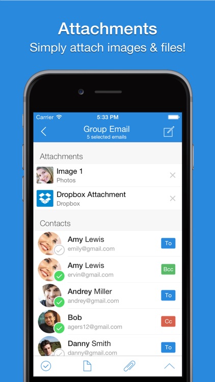 Mail 2 Group - Quickly Email Your Contacts