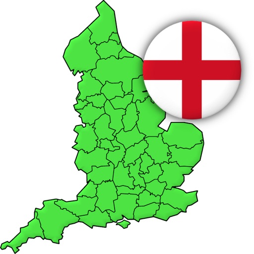 Counties of England Quiz iOS App