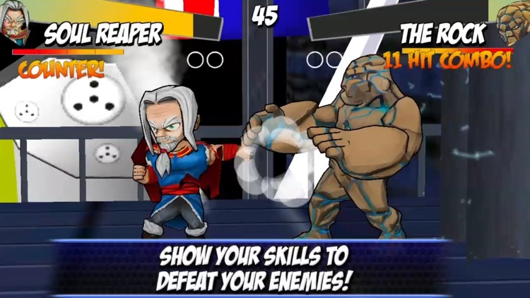 Superhero free fighting games avengers battle screenshot-4