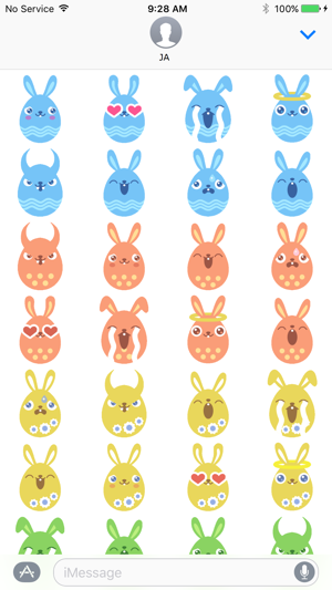 Rabbit Animation Sticker 3(圖3)-速報App