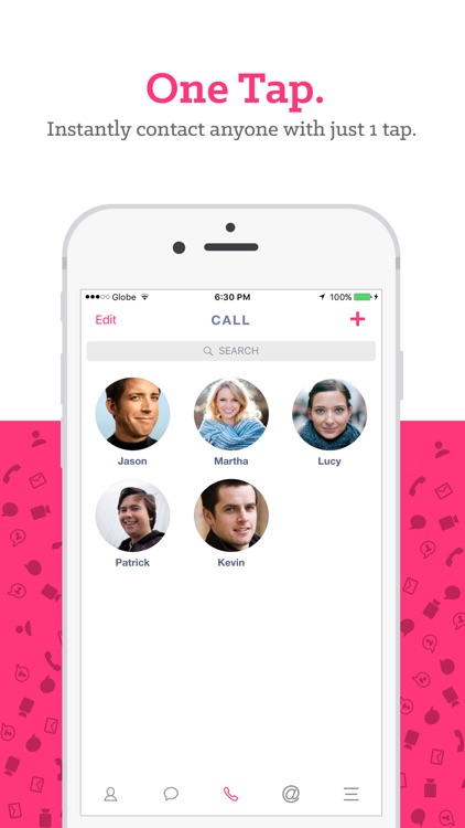 FaceDialer for FaceTime, Email, SMS, and more!