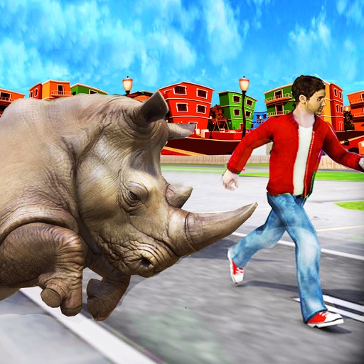 Ultimate Rhino Simulator - 3D Animal Survival PRO icon