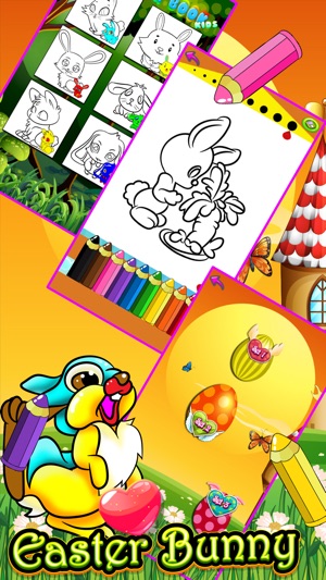 Dinosaurs Easter Animal Coloring - 绘画比赛 手指画 嬰兒遊戲(圖4)-速報App