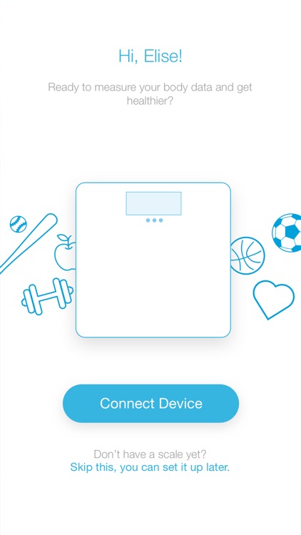 Smart WeightWatchers Body Analysis Scale Tracker