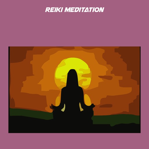 Reiki meditation icon