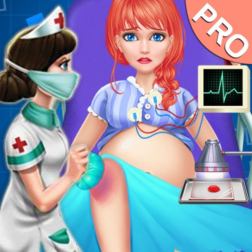 Pregnant Lady Birth Care PRO Icon