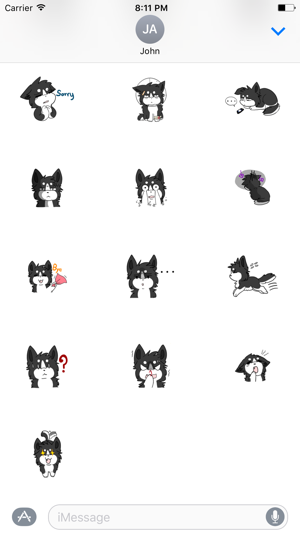 Baby Husky Dog Sticker(圖3)-速報App