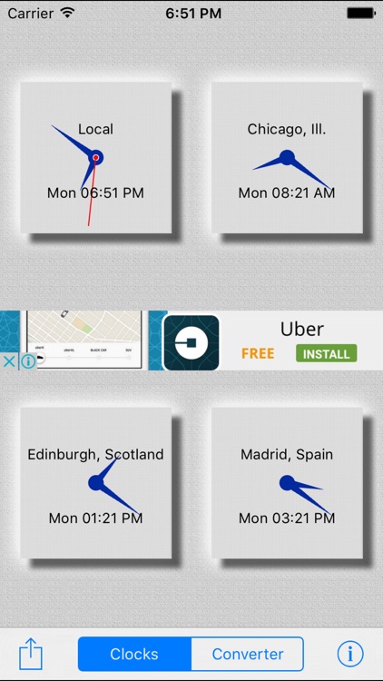 World Clocks / Time Converter