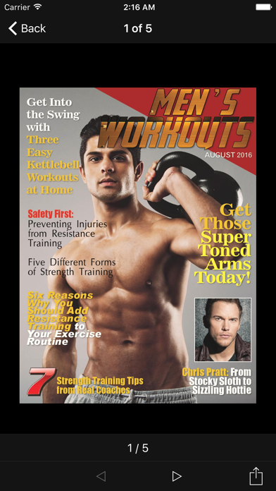 Men's Workouts Magazineのおすすめ画像2