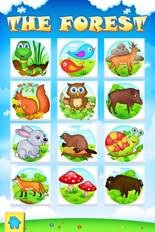 123 Kids Fun PUZZLE BLUE Games screenshot 2