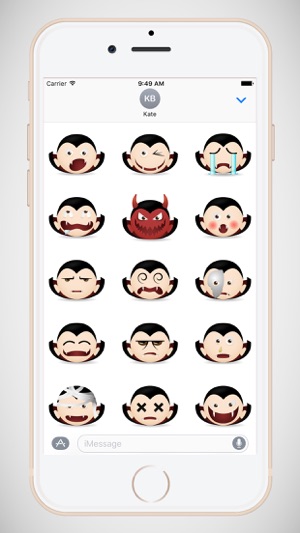 Little Vampire for Halloween - Fx Sticker(圖2)-速報App