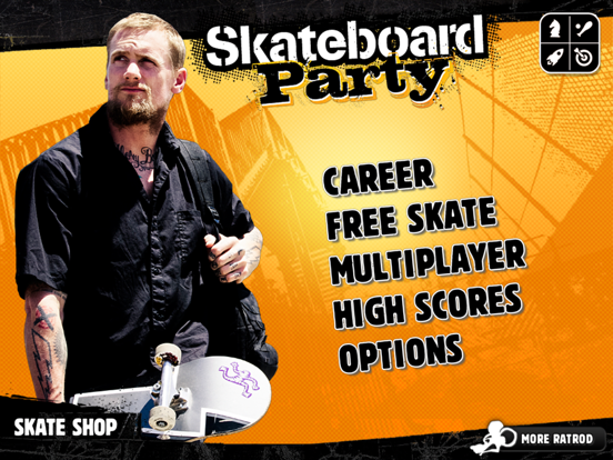Skateboard Party на iPad