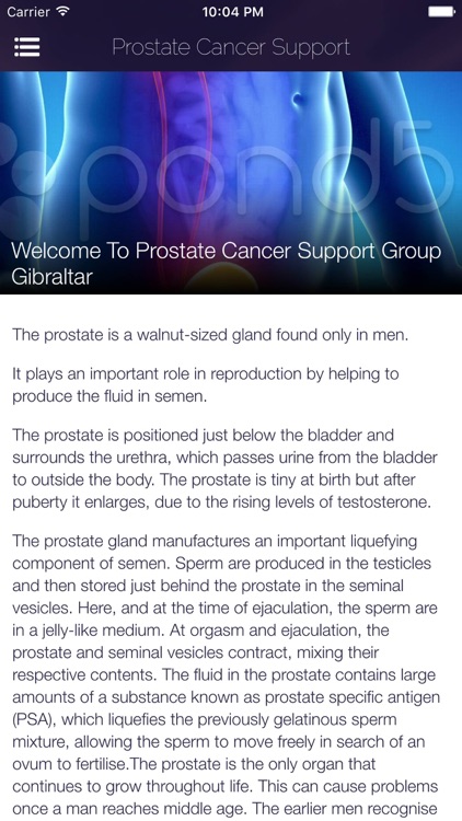 Prostate Cancer Support Group Gibraltar screenshot-3