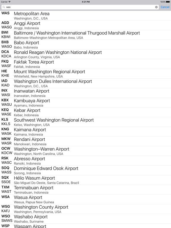 Airport Codes | App Price Drops