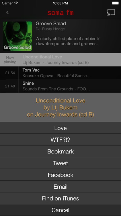 SomaFM Radio Player screenshot-3