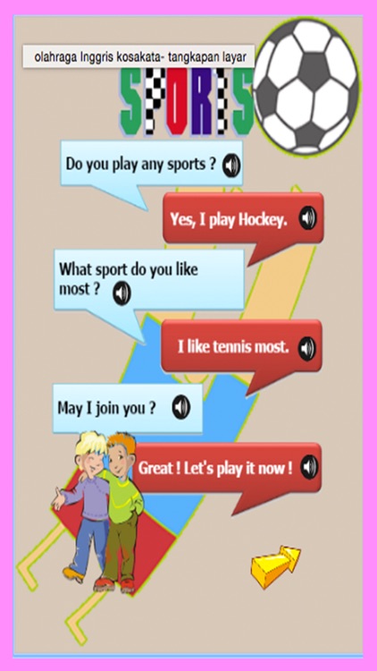 English sports vocabulary