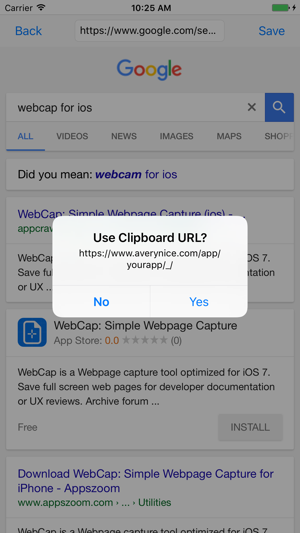 WebCap: Simple Webpage Capture(圖2)-速報App