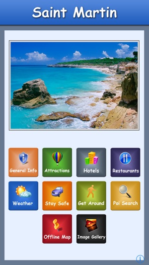 St Martin/Sint Maarten Offline Map Travel Guide(圖1)-速報App