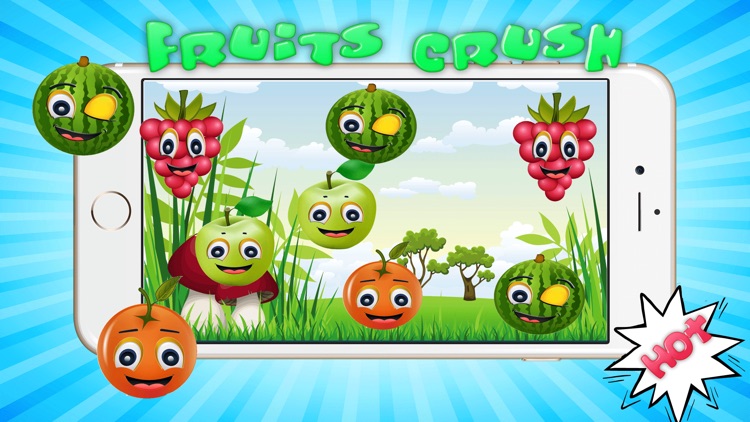 Fruit Crush Bump - puzzle match 3 fruit for kids