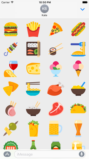 Food & Beverage Stickers Pack(圖2)-速報App