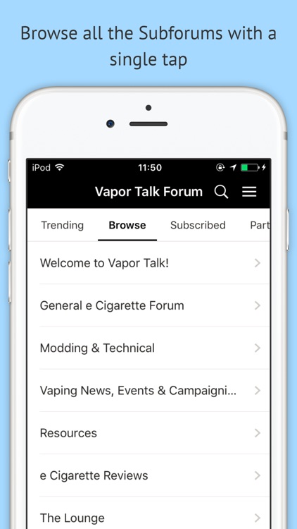 Vapor Talk® Forum