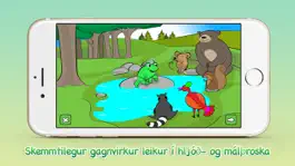 Game screenshot Froskaleikur 1 - Listin að lesa apk