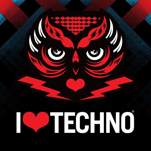 I Love Techno Icon