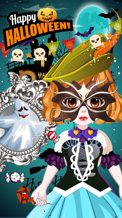 Halloween Dressup Party - Dress up game for girls