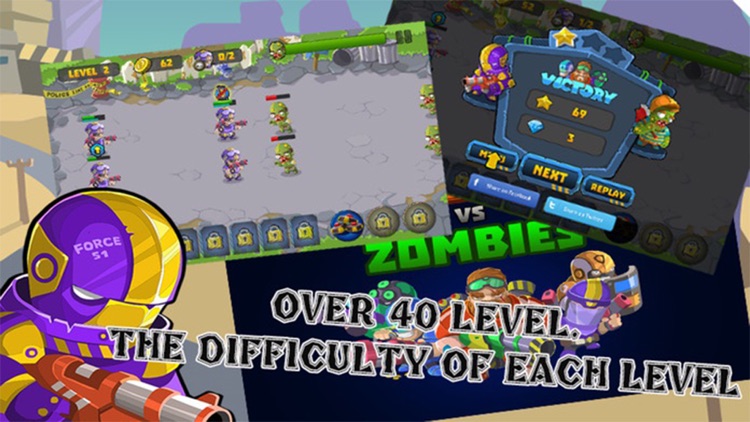 Tap Zombies Idle Click Game - The army squad goal