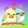 Silly Bird Sticker