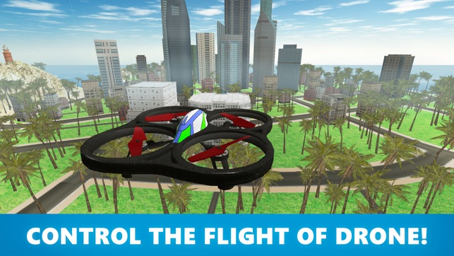 City Quadcopter Drone Flight 3D(圖1)-速報App